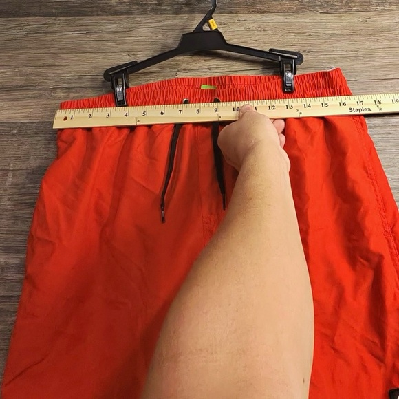 Quiksilver Red Swim Board Shorts - Picture 6 of 8